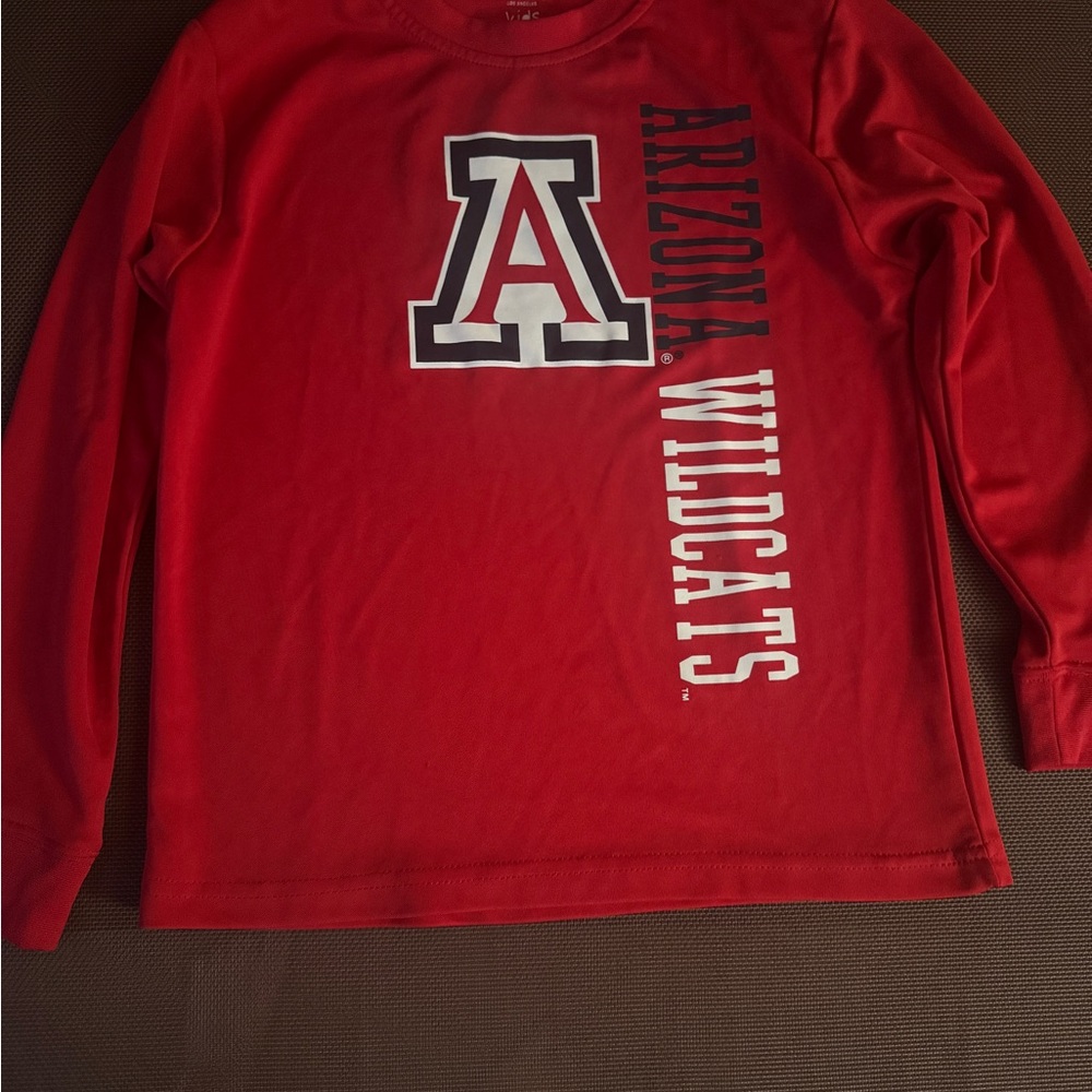Kids Red Arizona Wildcats Long Sleeve Shirt